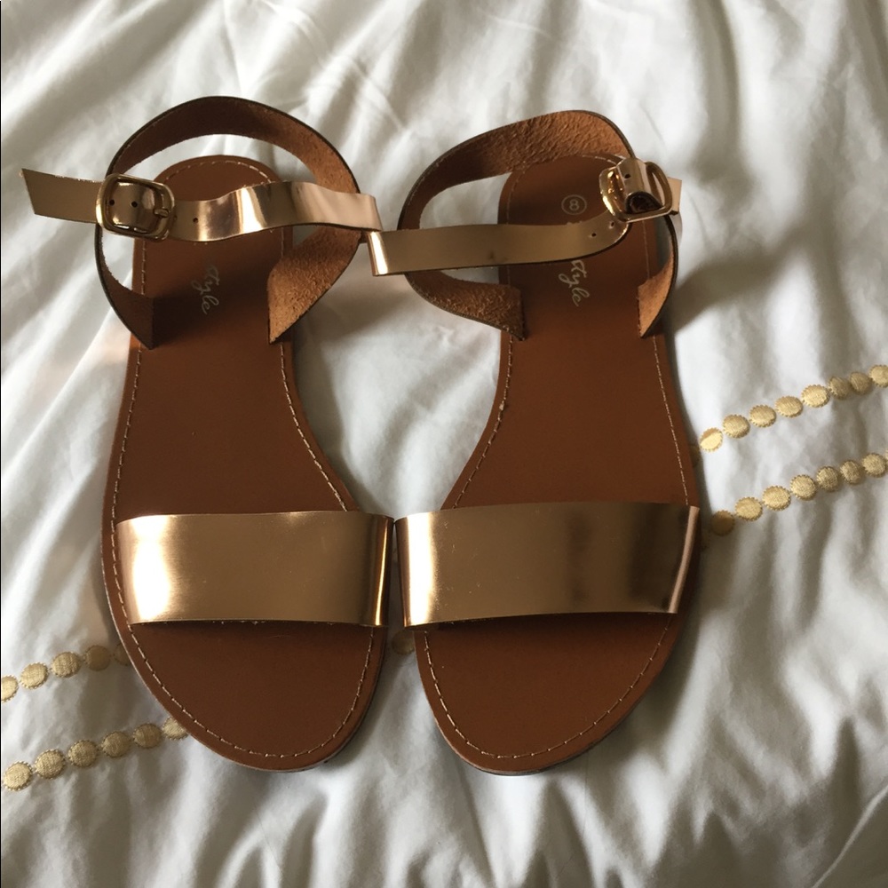 Brand new sandals